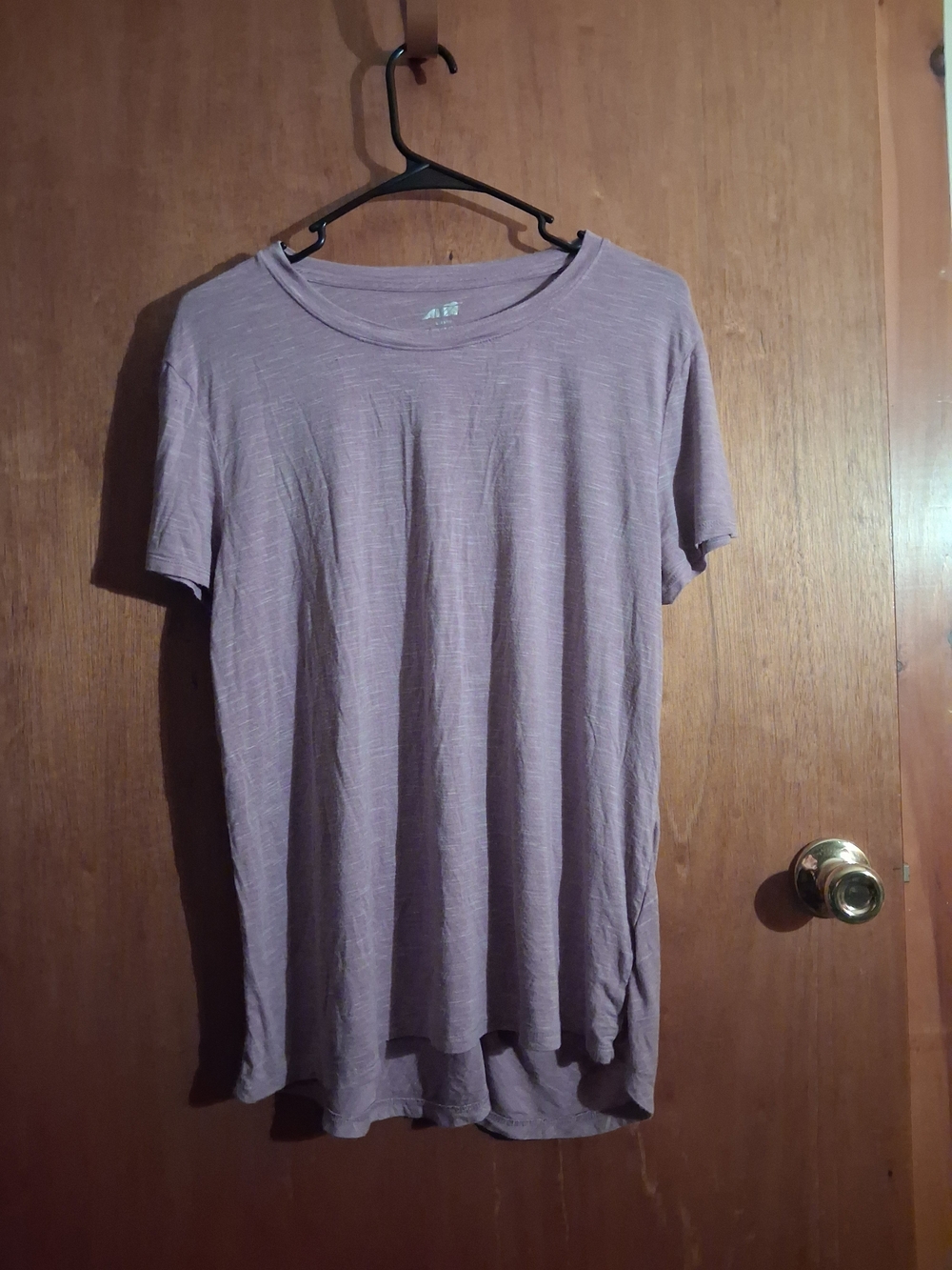 Avia Lavender-Mauve Short Sleeve Crewneck Tee